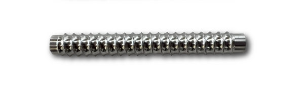 JS7A - All Thread - 3/8" Ball Aluminum Connector Screw