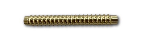 JS7B - All Thread - 3/8" Ball Brass Connector Screw