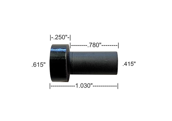 Ferrule Insert for Prather's Hex Carbon Fiber Shaft (Black) .415"
