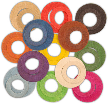 Poplar Veneer Rings .040" Butt