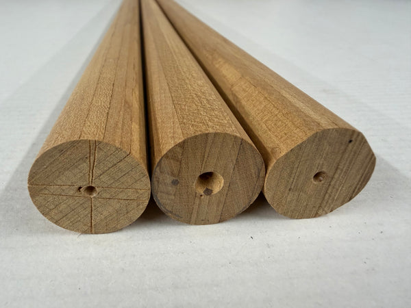 Set of 3 - Kielwood Laminated Shafts .630"