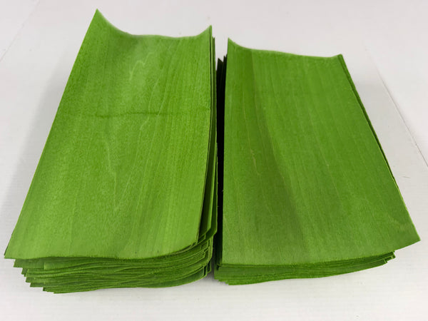 Lime Green Poplar Veneer Sheets - ONE TIME ONLY
